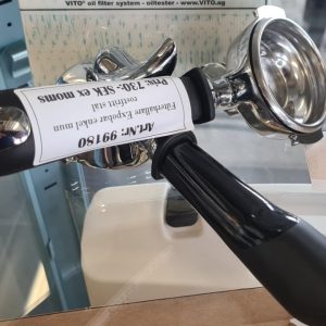 Begagnad Filterhållare Expobar dubbel mun rostfritt stål
