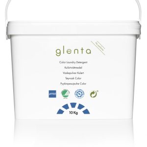 Kulörtvättmedel Glenta, oparfymerad, 10kg