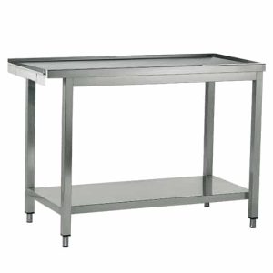 Uttmatningsbänk 700X590X870mm med underhylla