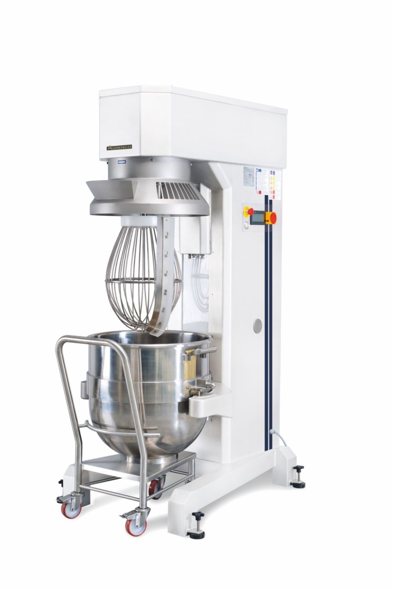 Blandningsmaskin 140 liters med automatisk kittelhiss