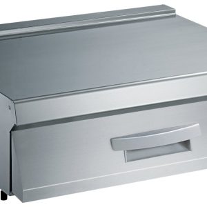 Zanussi Modular Avställningsenhet. Bänkmodell. 800mm. 1/1 modul. Draglåda