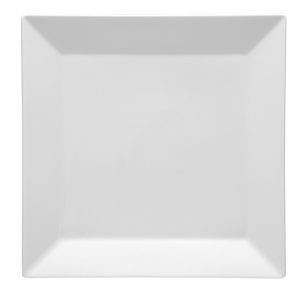 Tallrik Classic kvadratisk 21,5×21,5cm vit 6-pack