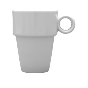 Mugg Hel med öra vit 20cl 6-pack