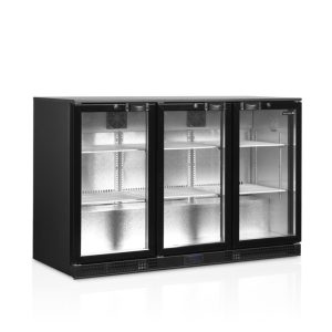 Barkyl DB301H-3 med 3 upphängda glasdörrar, 278 liter