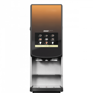 Instant Kaffeautomat Bravilor Bonamat Bolero Turbo 22 med 2 behållare och varmvattenkran, 400V, 10,5kW