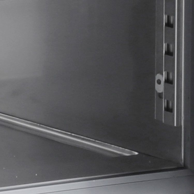 Pizzakylbänk Inomak PIZC88, Rostfri topskiva, 2 dörrar för 60×40 plåtar, R290, Mått: 1500x800x873mm - Bild 8