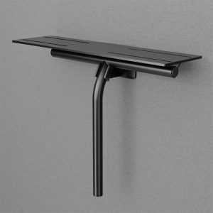 Steel Style duschskrapa med hylla